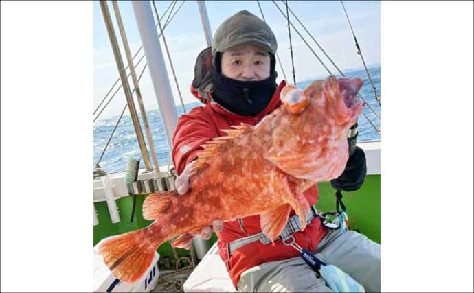 石鯛五目便で好ゲスト混じりに本命イシダイ顔見せ【船釣り最新情報／大分・熊本】