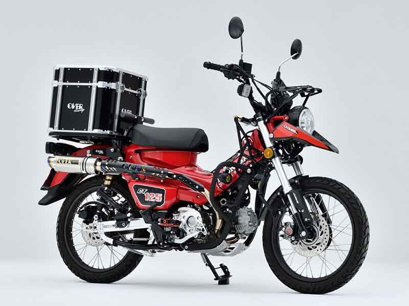 CT125ハンターカブ用「倒立フォークステムキット」がオーヴァーレーシングから登場! 記事2