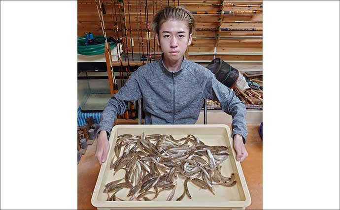 立田上流のハゼ釣りで225匹達成!【愛知】夕方の満潮時合いに数釣り満喫