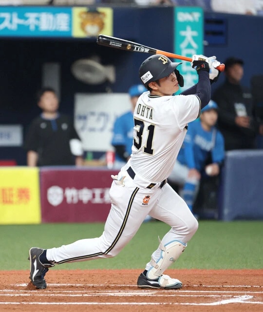 4月には月間打率4割超を記録し、現在も３割をキープするオリックス・太田