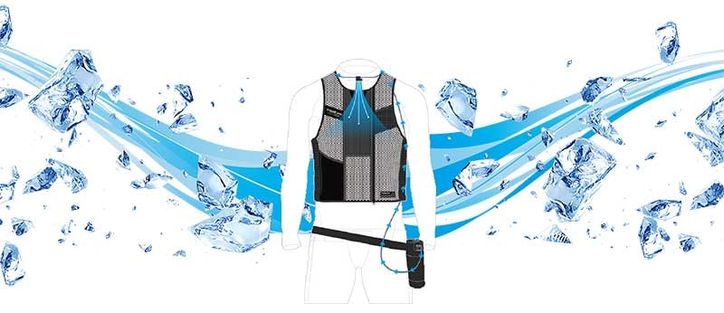 アールエスタイチの気化冷却ベスト最新モデル「RSU505 リキッドウインド ブースター ライトベスト」が4月発売！ 記事2