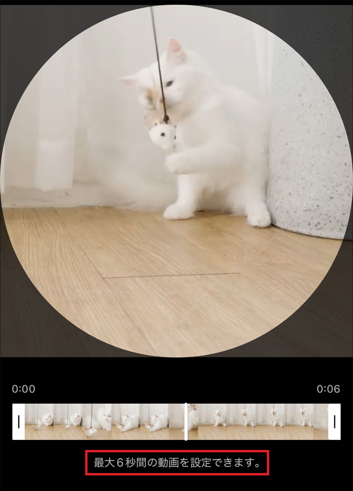 <チェック中>LINEのプロフィールアイコンを動画に設定する方法 最大6秒まで設定OKの画像1