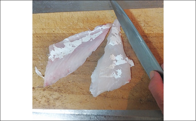 「釣り人の特権」レシピ:スズキのあばら 塩を振って焼くだけで美味しい!