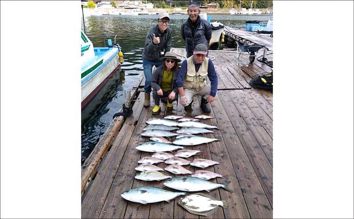 【海上釣り堀釣果速報】少年がワラサ2匹＆大ダイを堂々キャッチ！マダイ7匹も加わり豪華釣果（愛知・三重）