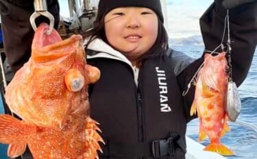 【沖釣り釣果速報】ファミリー初挑戦で45cmウッカリカサゴ浮上!ノマセ釣り好調(三重)