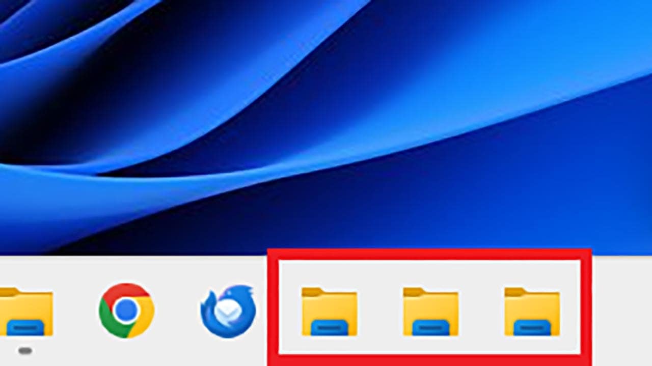 実はできる！ Windows 11でフォルダーをタスクバーにピン留めする裏技の画像1