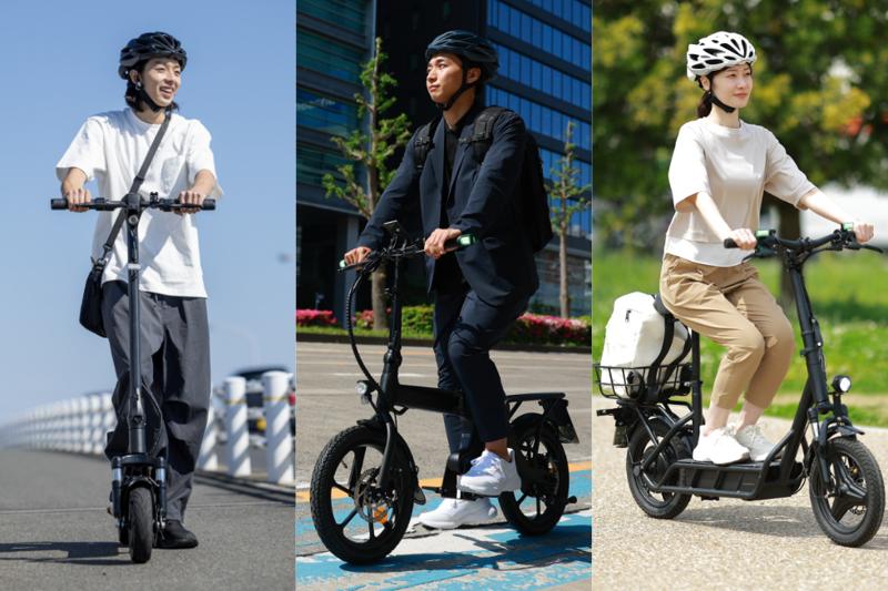 移動の常識が変わる。次世代モビリティ、始動 「特定小型原動機付自転車」キックスケータータイプ・自転車タイプ・スクータータイプの3タイプを全国のスポーツデポにて順次発売