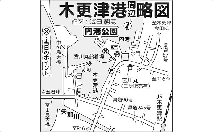 木更津港のサビキ釣りでラスト1時間にアジ回遊！【千葉】悪天候を耐えて本命4尾確保