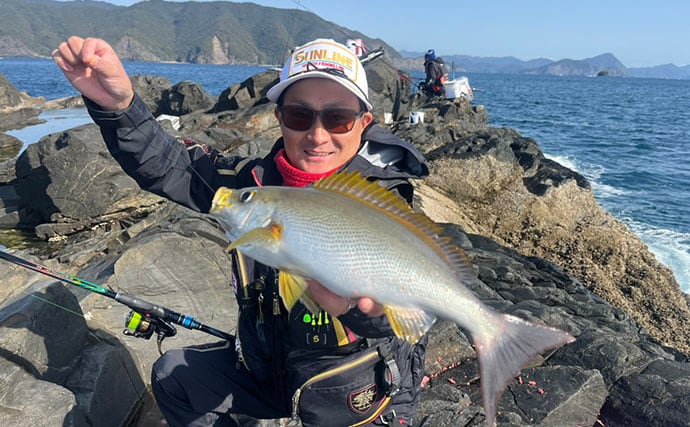 「良型クロは簡単じゃない！」磯フカセ釣りで重量級ヒットが連発【宮崎】