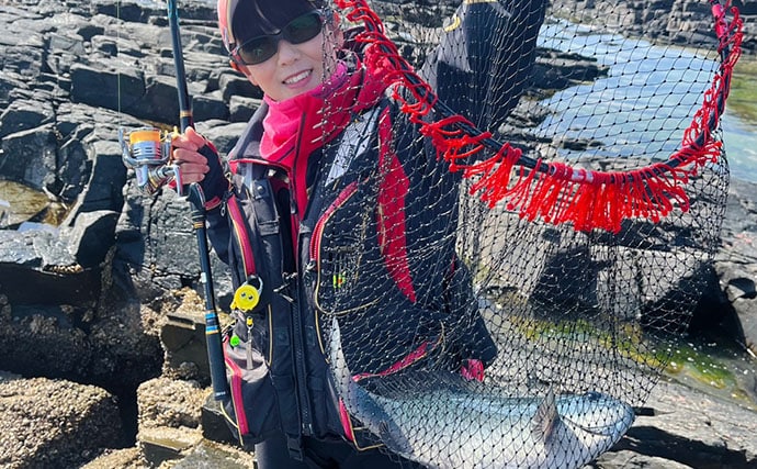 「良型クロは簡単じゃない！」磯フカセ釣りで重量級ヒットが連発【宮崎】