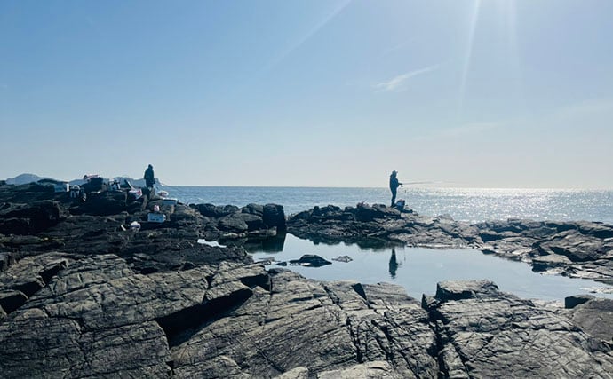 「良型クロは簡単じゃない！」磯フカセ釣りで重量級ヒットが連発【宮崎】