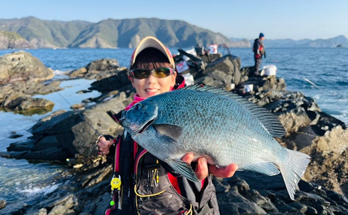 「良型クロは簡単じゃない！」磯フカセ釣りで重量級ヒットが連発【宮崎】
