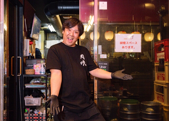 「肉喰」店主の冨田 太さん