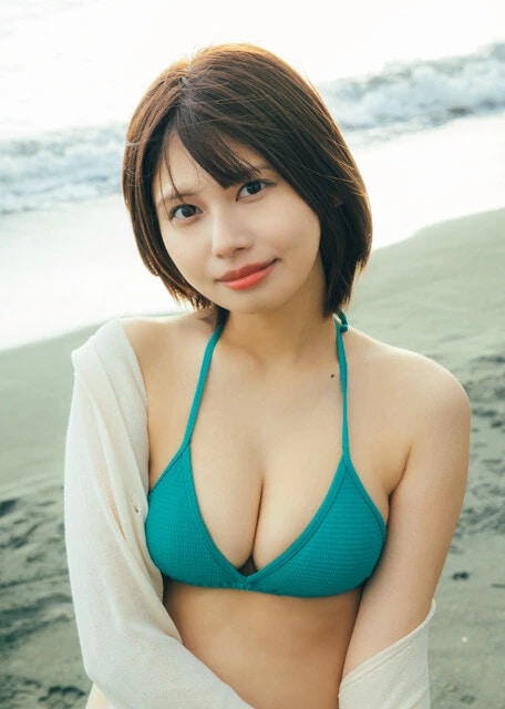 『週刊プレイボーイ』のグラビアに登場した鹿目 凛