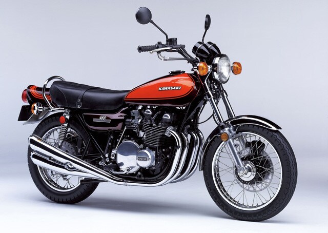 カワサキ「Ｚ１」。１９７２年に川崎重工が海外市場向けに販売した輸出専用。自主規制のため日本では販売せず