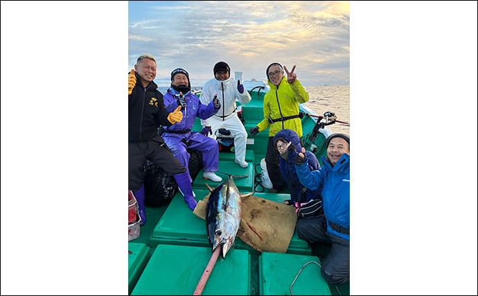 完全フカセ釣りで64kgキハダマグロをキャッチ！【和歌山・昌丸】船中マグロ乱舞