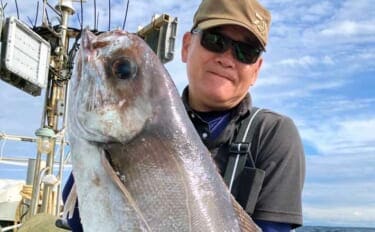 【沖釣り釣果速報】浦島礁のジャンボメダイ船が好調！船中12匹の好実績（福井）