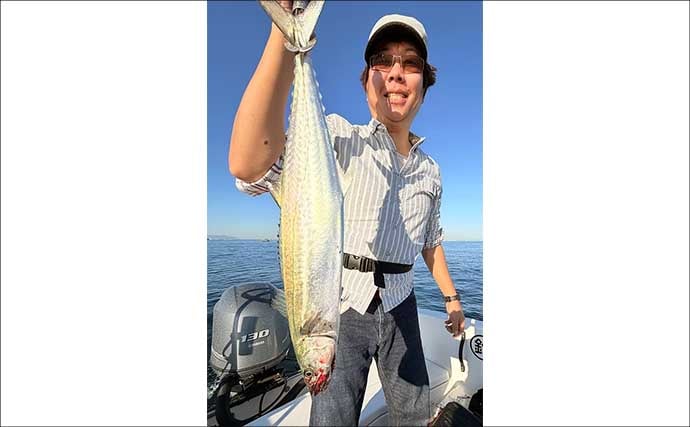 【沖のルアー釣果速報】ルアー便でビギナーがマゴチ連発！青物も入れ食いで大盛り上がり（愛知）