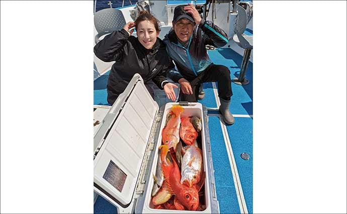 沖五目釣りでチカメキントキやアマダイなど多彩な美味魚が好反応【船釣り最新釣果16選】