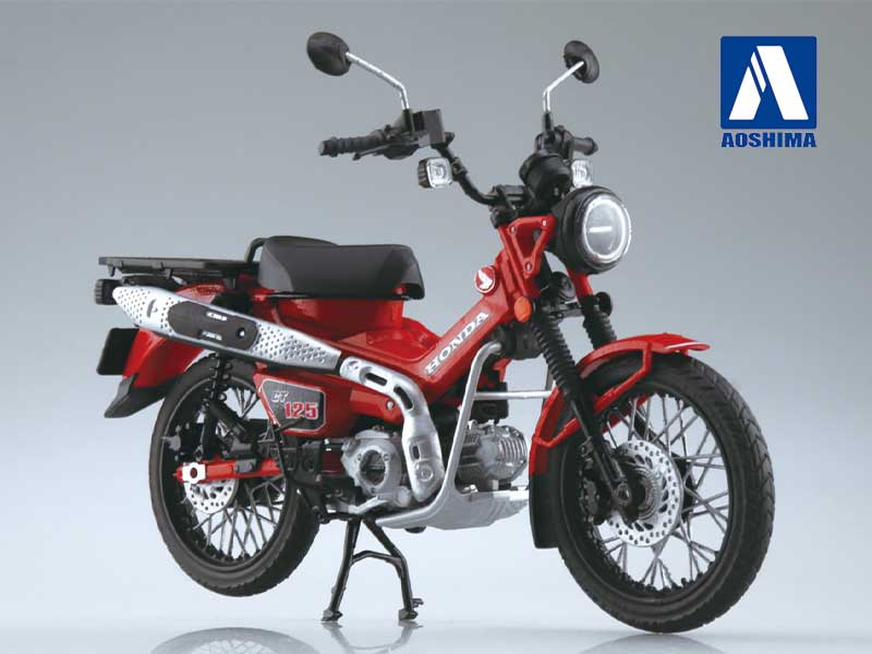 アオシマの1/12 完成品バイクシリーズに「Honda CT125 ハンターカブ」が再登場! メイン