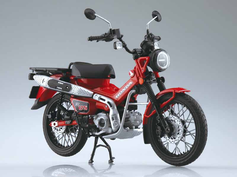 アオシマの1/12 完成品バイクシリーズに「Honda CT125 ハンターカブ」が再登場! 記事2
