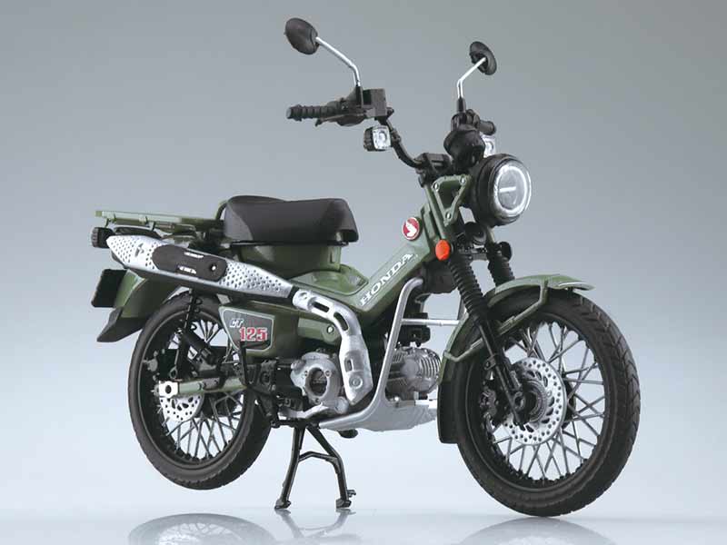 アオシマの1/12 完成品バイクシリーズに「Honda CT125 ハンターカブ」が再登場! 記事4