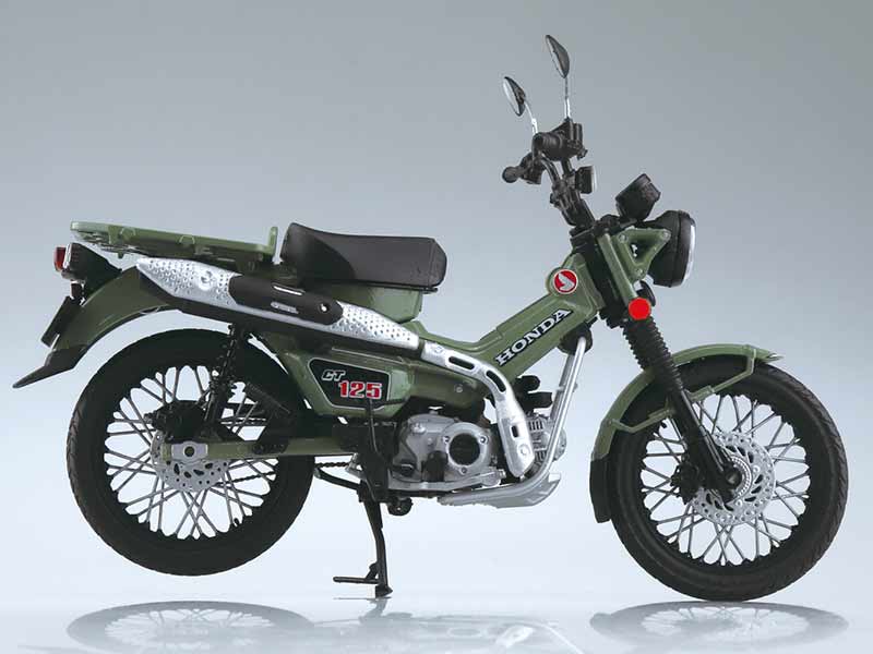 アオシマの1/12 完成品バイクシリーズに「Honda CT125 ハンターカブ」が再登場! 記事5