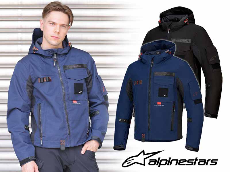 アルパインスターズのライトウェイトライディングパーカ「FACTION-A PARKA ASIA」が岡田商事から発売! メイン