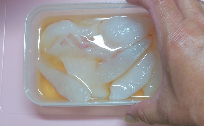 釣魚で作る「上品な味わい」レシピ:紅葉ダイの若狭焼き 優しいだしが決め手