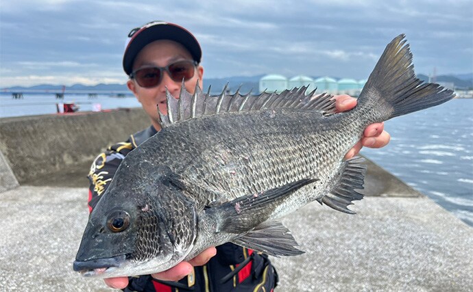 波止フカセ釣り講座に参加してみた【大分】チヌに良型クロにマダイと多彩釣果に笑顔