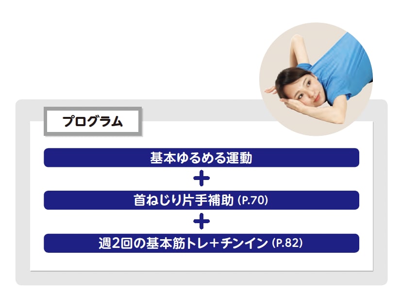 首の痛みの予防・改善する背骨コンディショニングプログラム【背骨コンディショニング】