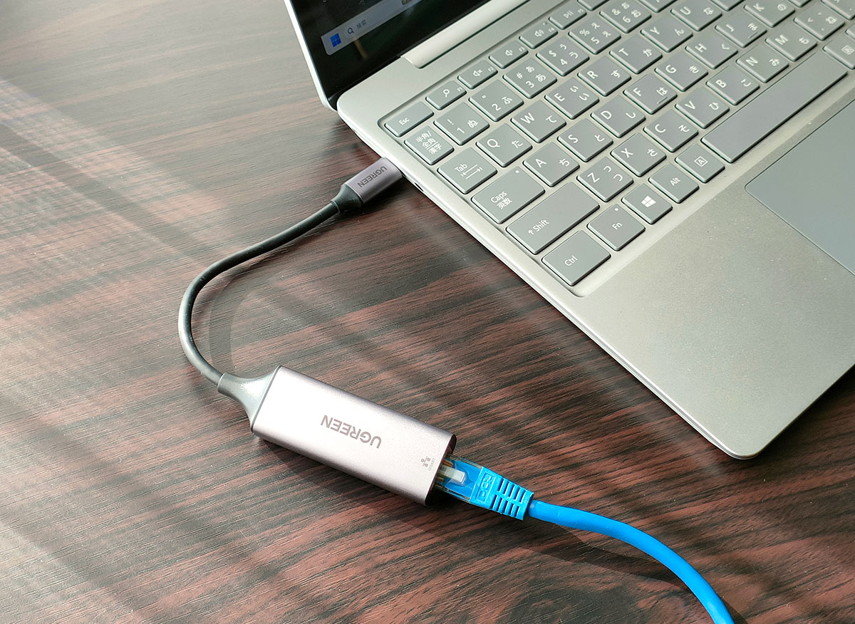 USB-Cから直接有線LANに接続できるサンワサプライの変換ケーブルが超便利！ iPhoneもイケる!?の画像1