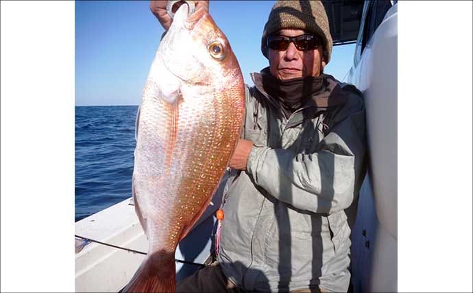 【沖のルアー釣果速報】玄界灘ジギングで11kgの特大ヒラマサ浮上！（福岡）