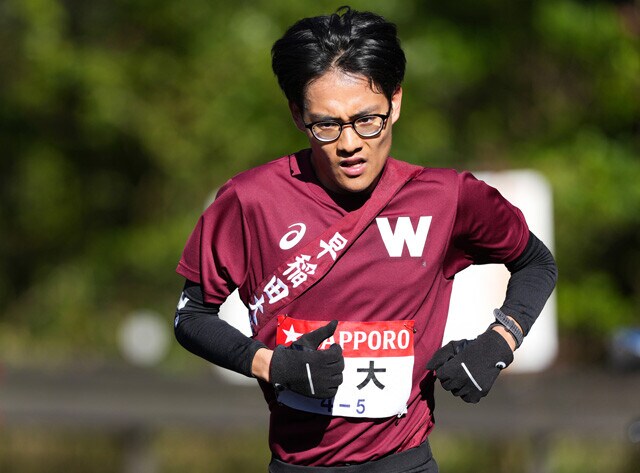 早大は5区の工藤(写真)が来季も残るほか、大物ルーキーが複数入学する。ほかの上位の大学も警戒する戦力になりそうだ