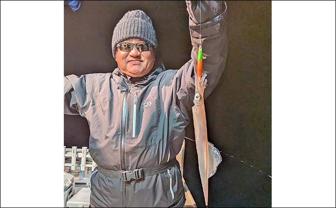 「ツツイカ3種そろい踏み！」イカメタルゲームでヤリイカ・アカイカ・スルメイカ手中【三重・錦沖】