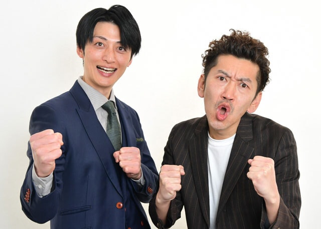 ツートライブ（結成18年目・吉本興業）たかのり（左）周平魂（右）©フジテレビ