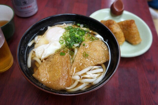 「いなりうどんセット」