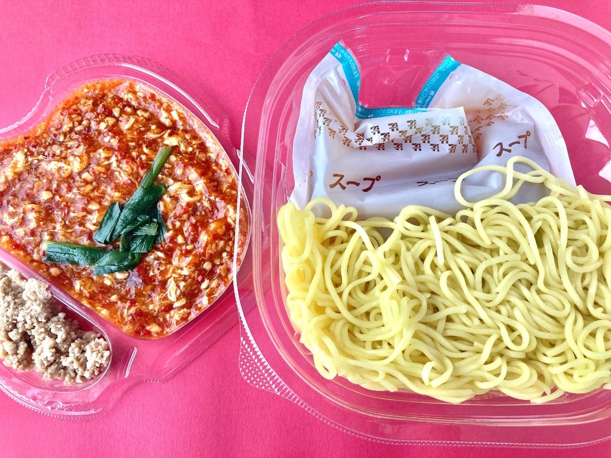 替え玉必須！？さっぱりスープがウマい！【セブン】旨辛界隈第2弾の冷し辛麺
