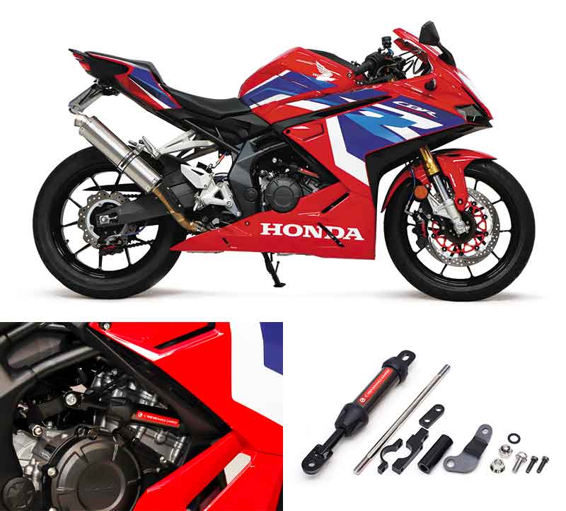 アクティブのパフォーマンスダンパーに「REBEL1100/DCT・REBEL1100T/DCT」「GSX-8R/S」用が登場! 記事2
