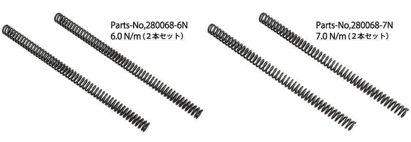 GSX-R125専用「フロントフォークスプリング」がシフトアップから発売！ サーキット向け1次レートスプリング採用 記事2