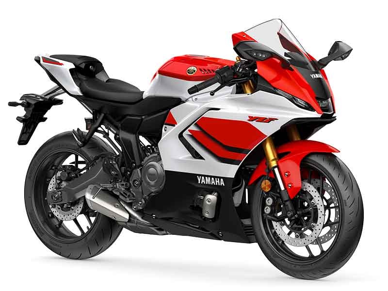 【ヤマハ】スーパースポーツ「YZF-Rシリーズ」5機種に70周年記念モデル登場！ RD56 着想のカラー・特別装備を採用 記事6