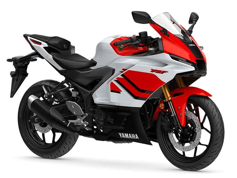 【ヤマハ】スーパースポーツ「YZF-Rシリーズ」5機種に70周年記念モデル登場！ RD56 着想のカラー・特別装備を採用 記事7