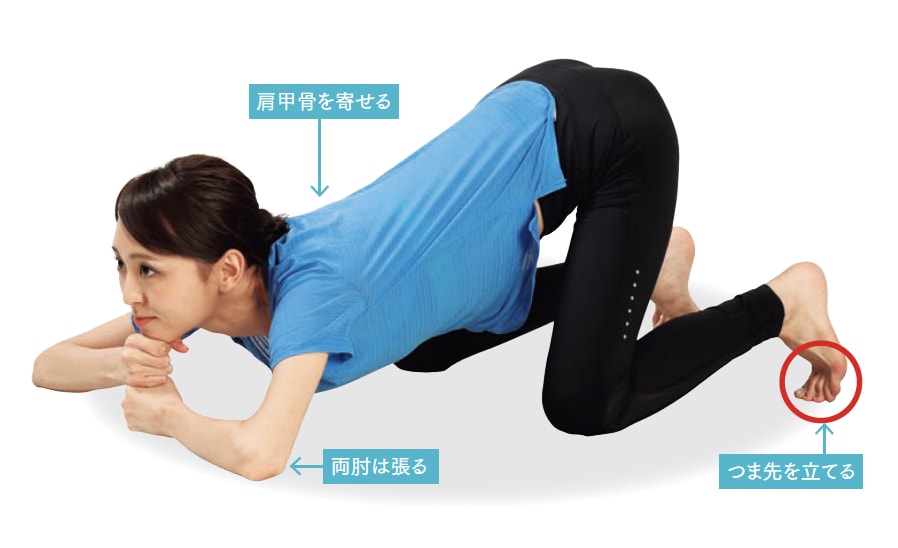 頚椎７番はめ ストレッチ体操のやり方 手順1【背骨コンディショニング】