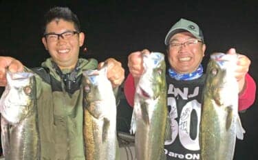 サワラキャスティングでサゴシ5連発!【三重】ナイトボートシーバスでは67cm頭に40匹超