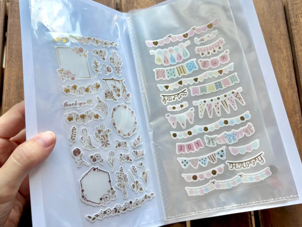 セリアのシールがかわいい＆おしゃれ！シールブックやキラキラストーンも♡