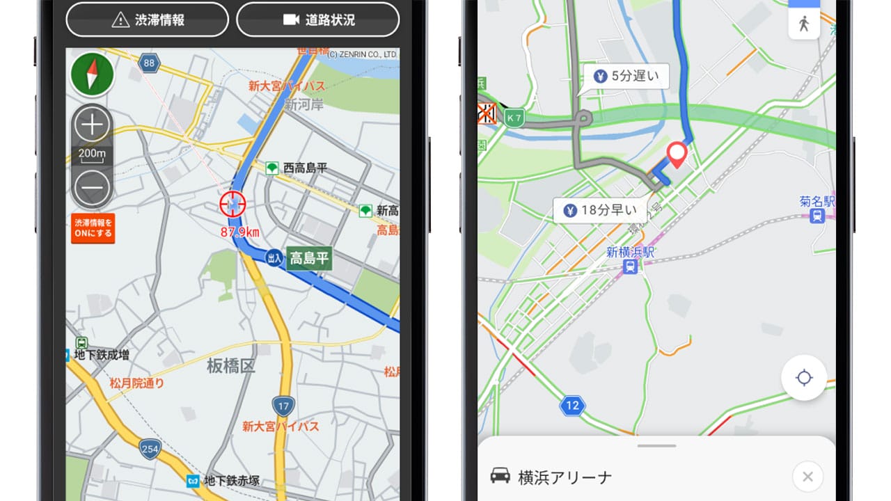 大型車のナビとしてGoogleマップを利用するのは無理?車種・車幅を考慮したルート案内が可能なナビアプリ2選の画像1