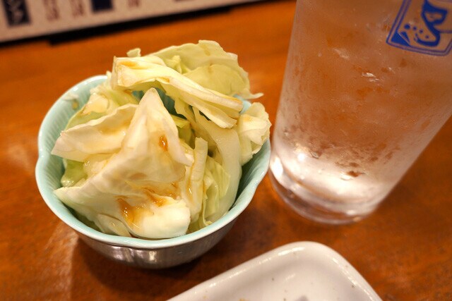 サービスのキャベツ