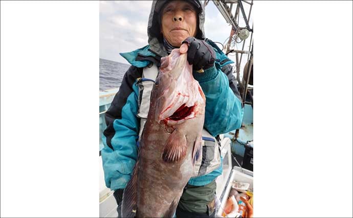 【沖釣り釣果速報】玄界灘のテンビン五目で6〜9kg級大型メダイ続々浮上！（福岡）