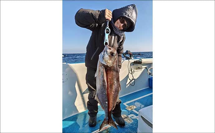 【沖釣り釣果速報】玄界灘のテンビン五目で6〜9kg級大型メダイ続々浮上！（福岡）