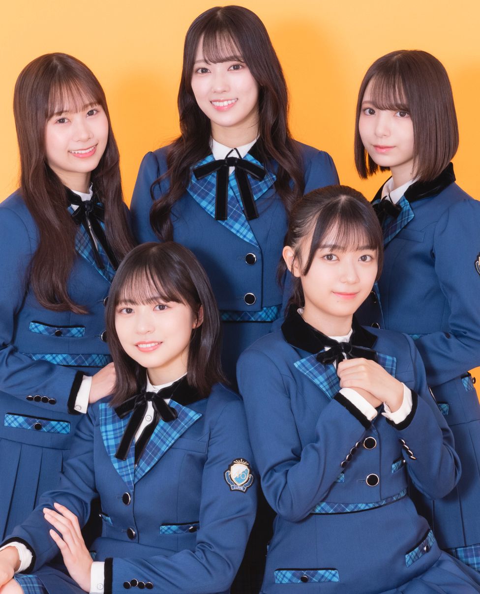 日向坂46の石塚瑶季、清水理央、正源司陽子、平尾帆夏、渡辺莉奈　撮影：永田正雄